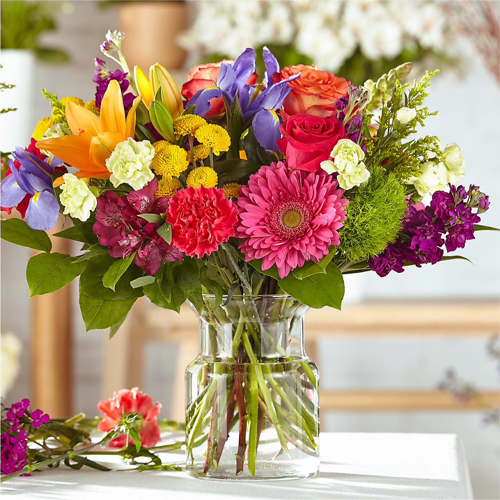 Bold & Bright – A Florist Original – FORGET ME NOT FLOWERS & GIFTS, Walnut Creek CA
