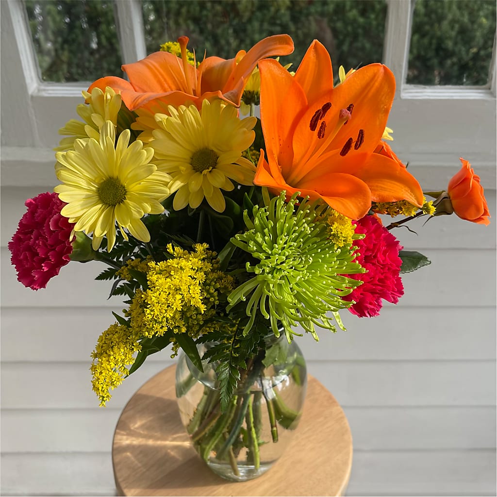 Bold & Bright – A Florist Original – FORGET ME NOT FLOWERS & GIFTS, Walnut Creek CA