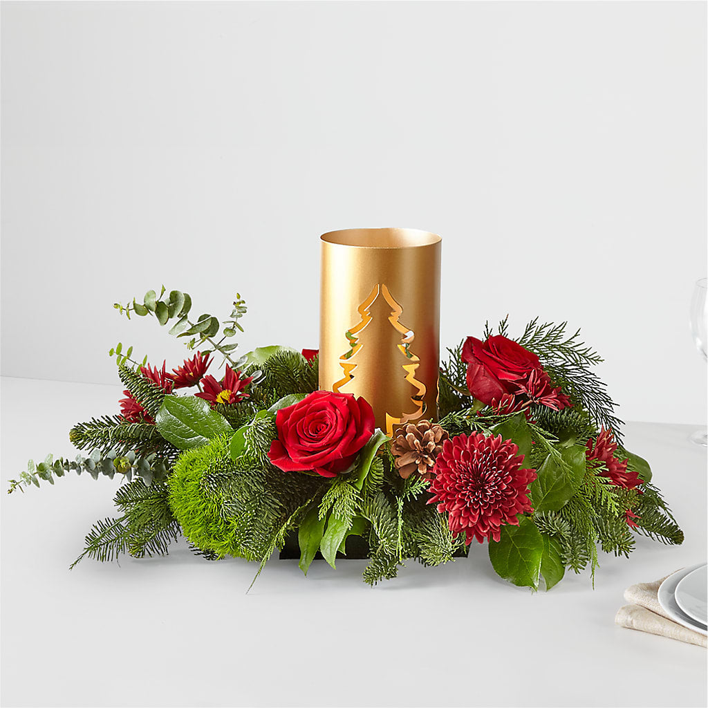 Toast the Season Centerpiece – FORGET ME NOT FLOWERS & GIFTS, Walnut Creek CA