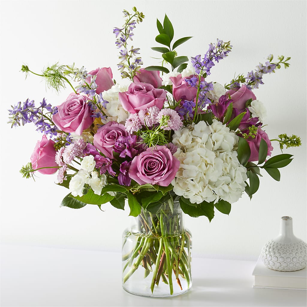 Violet Caress Bouquet – FORGET ME NOT FLOWERS & GIFTS, Walnut Creek CA