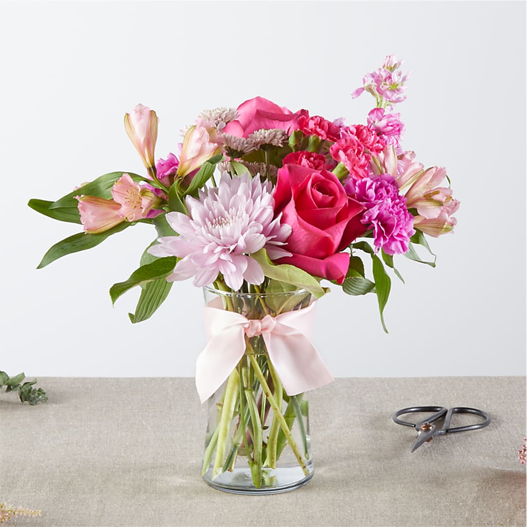 Pink Ribbon - A Florist Original – FORGET ME NOT FLOWERS & GIFTS, Walnut Creek CA