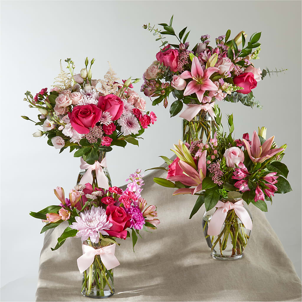 Pink Ribbon - A Florist Original – FORGET ME NOT FLOWERS & GIFTS, Walnut Creek CA