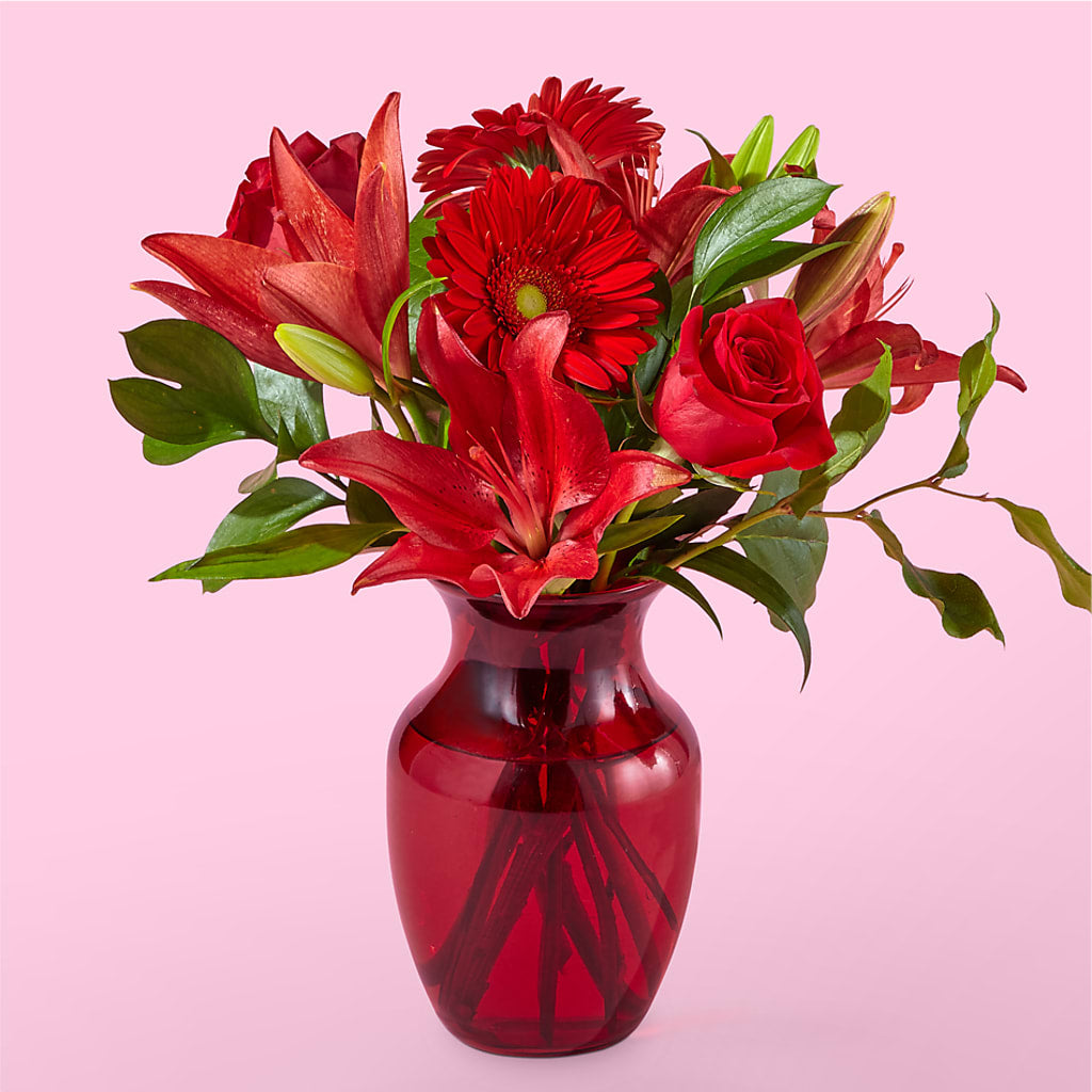 Burnin' Love Bouquet – FORGET ME NOT FLOWERS & GIFTS, Walnut Creek CA