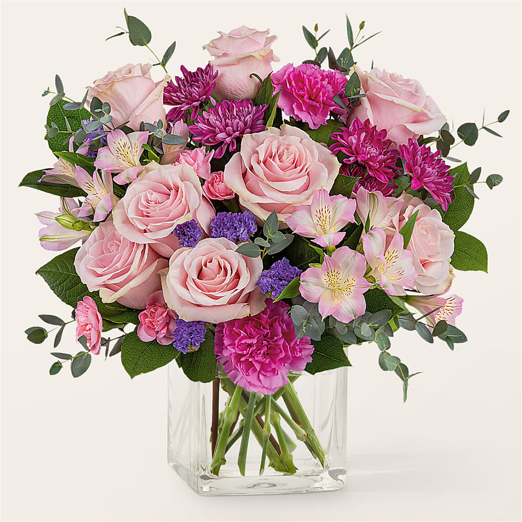 Rosy Radiance Bouquet – FORGET ME NOT FLOWERS & GIFTS, Walnut Creek CA