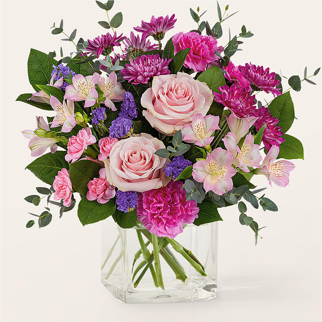 Rosy Radiance Bouquet – FORGET ME NOT FLOWERS & GIFTS, Walnut Creek CA