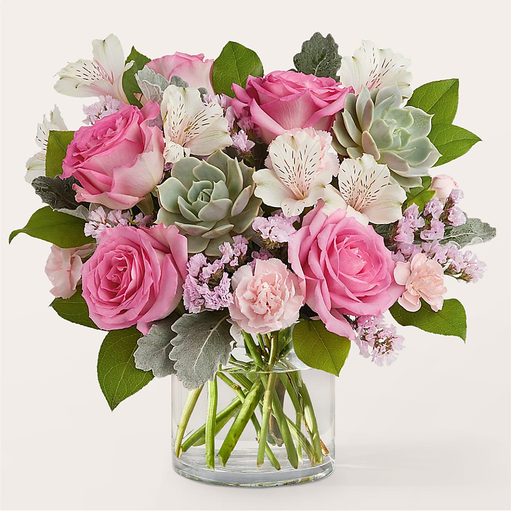 Dusty Rose Bouquet – FORGET ME NOT FLOWERS & GIFTS, Walnut Creek CA
