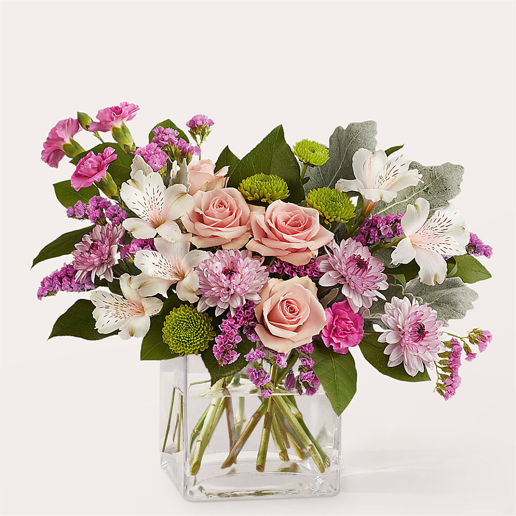 Pink Suede Bouquet – FORGET ME NOT FLOWERS & GIFTS, Walnut Creek CA