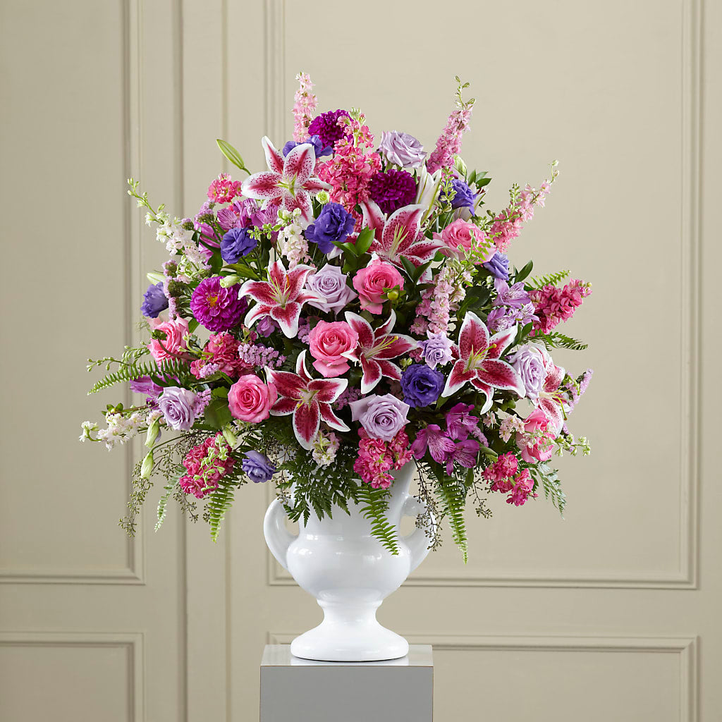 Peaceful Tribute Arrangement – FORGET ME NOT FLOWERS & GIFTS, Walnut Creek CA