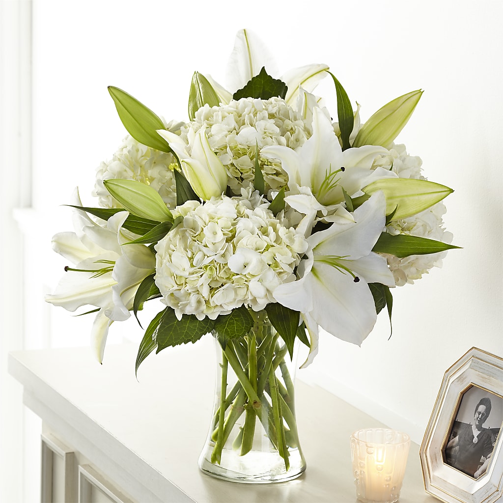 Compassionate Lily Bouquet – FORGET ME NOT FLOWERS & GIFTS, Walnut Creek CA