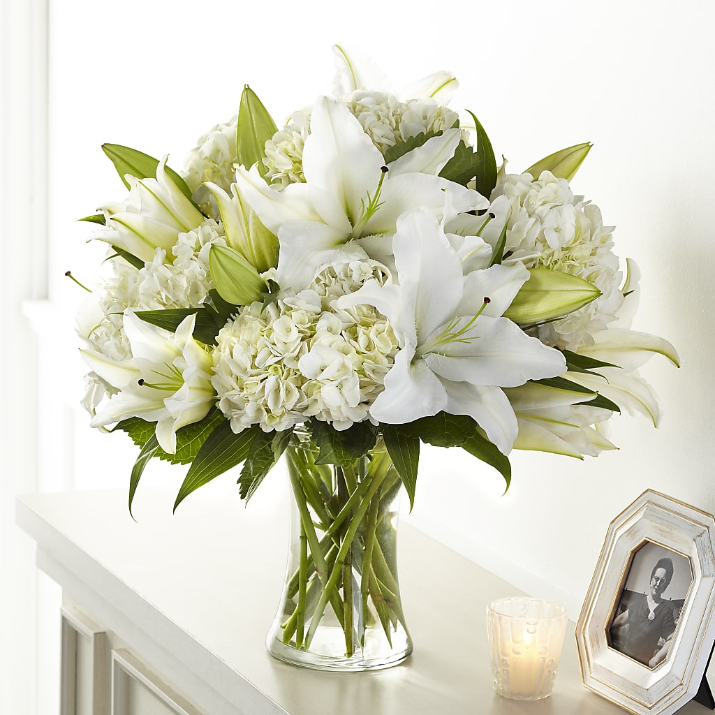 Compassionate Lily Bouquet – FORGET ME NOT FLOWERS & GIFTS, Walnut Creek CA