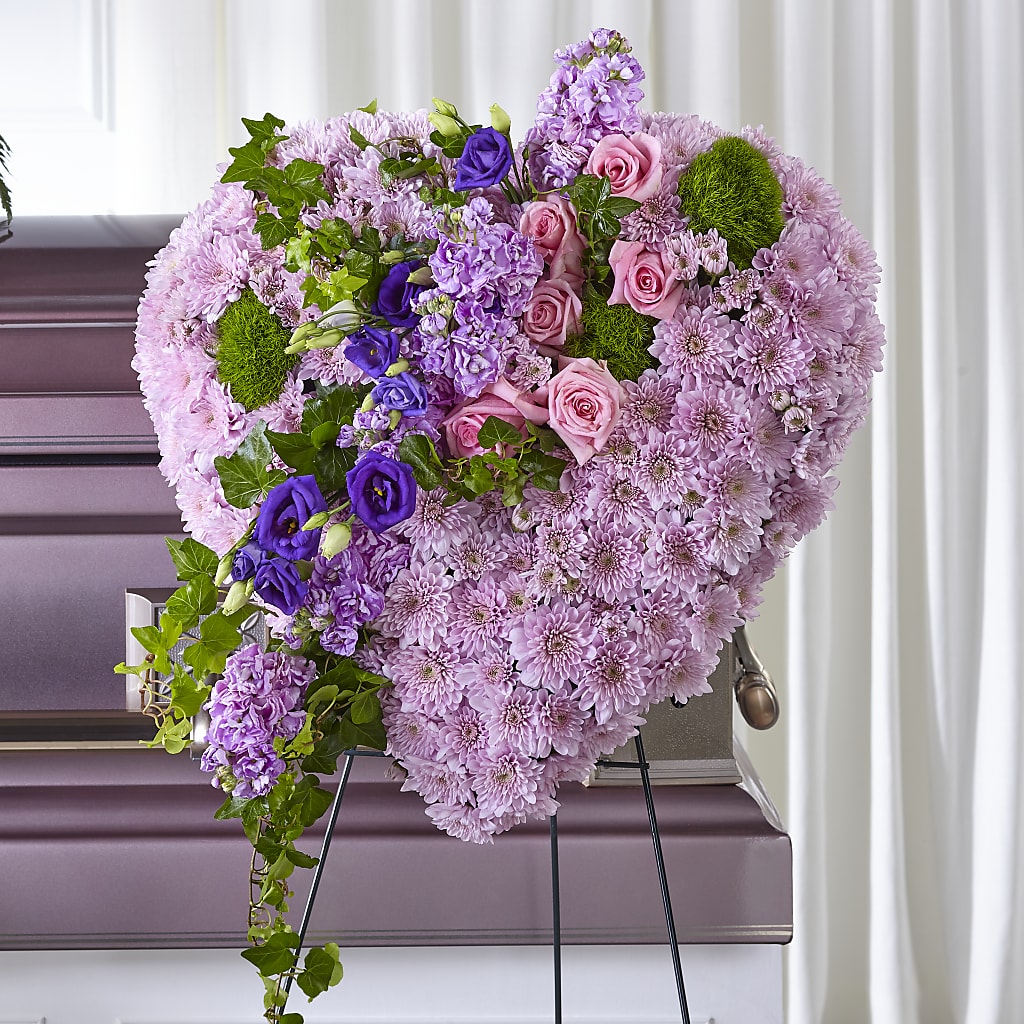 Treasured Love Standing Heart – FORGET ME NOT FLOWERS & GIFTS, Walnut Creek CA