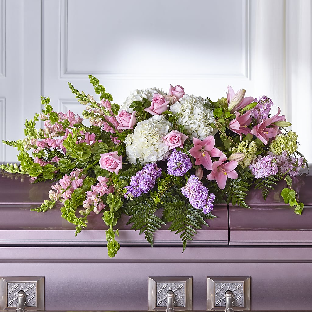 Life's Gratitude Casket Spray – FORGET ME NOT FLOWERS & GIFTS, Walnut Creek CA