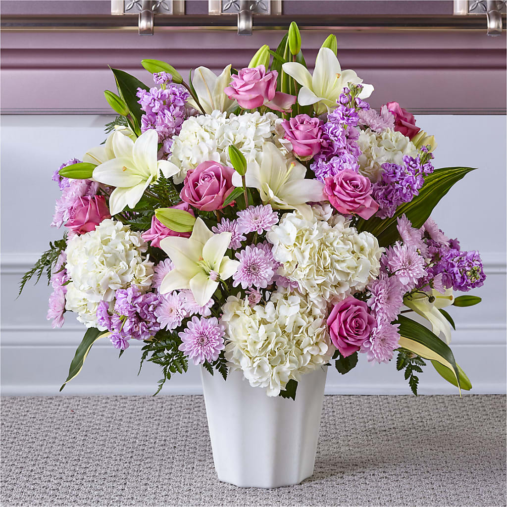 Heaven Sent Floor Basket – FORGET ME NOT FLOWERS & GIFTS, Walnut Creek CA