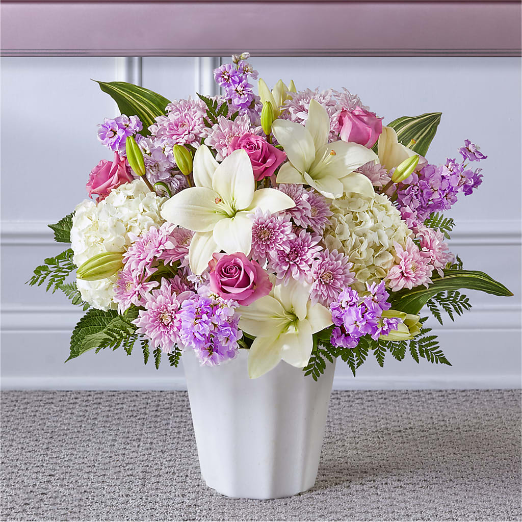 Heaven Sent Floor Basket – FORGET ME NOT FLOWERS & GIFTS, Walnut Creek CA