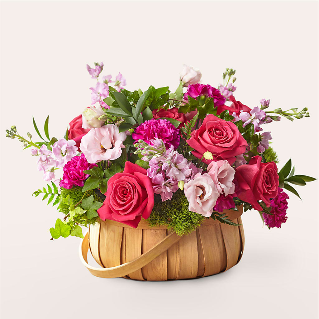 Radiance in Bloom Basket – FORGET ME NOT FLOWERS & GIFTS, Walnut Creek CA