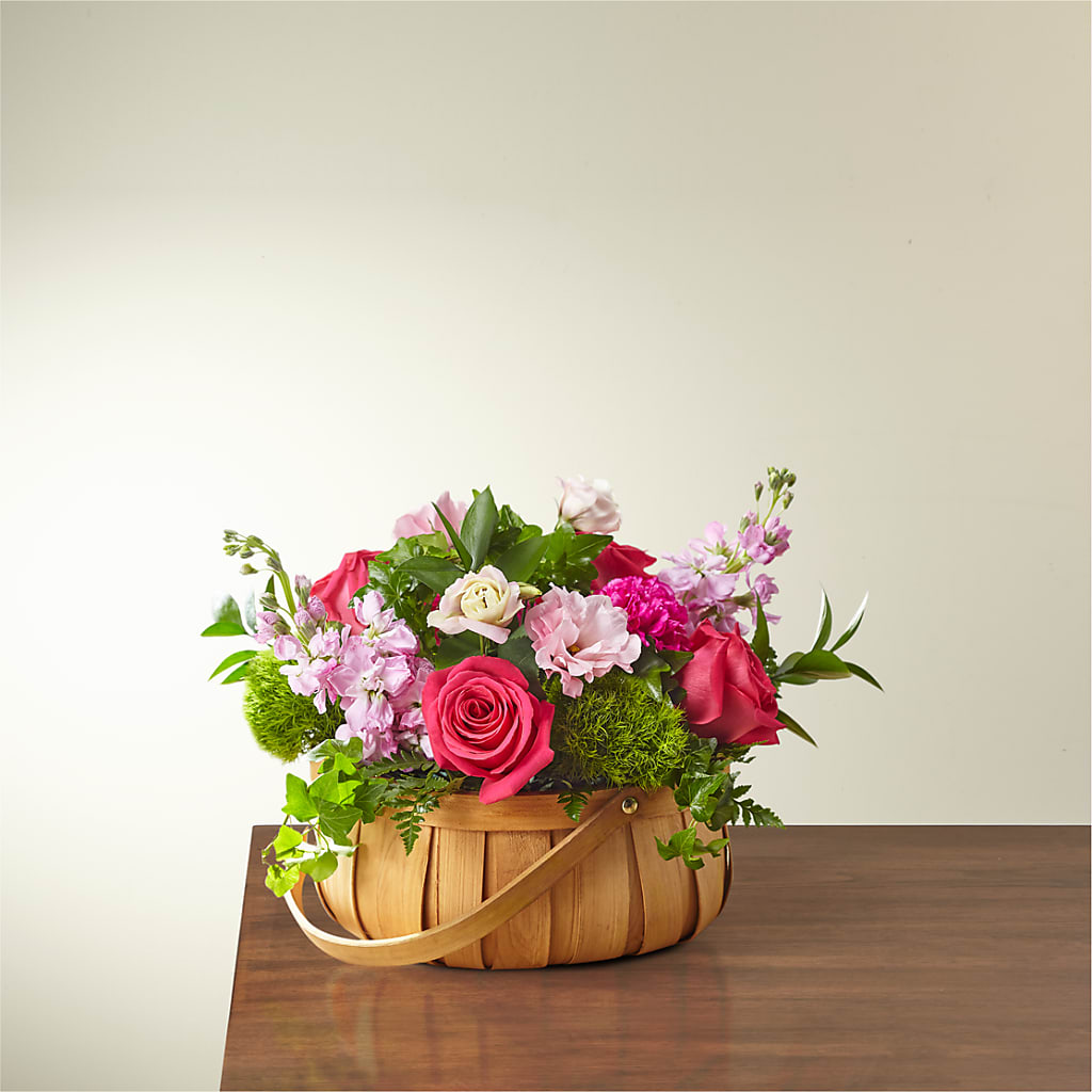 Radiance in Bloom Basket – FORGET ME NOT FLOWERS & GIFTS, Walnut Creek CA