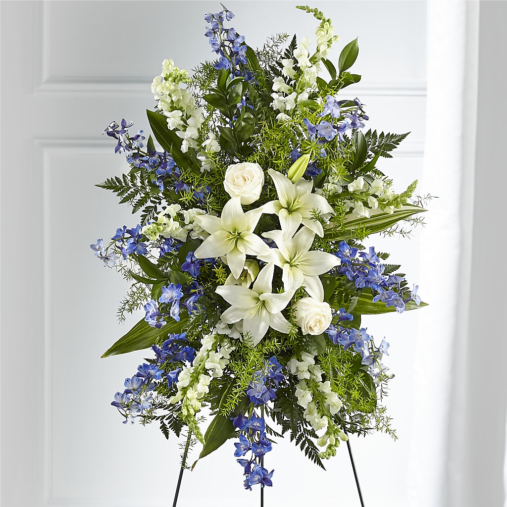 Faithful Friend Standing Spray – FORGET ME NOT FLOWERS & GIFTS, Walnut Creek CA