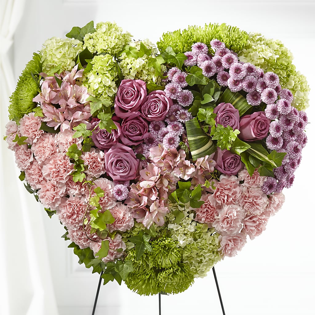 Heartwarming Standing Heart – FORGET ME NOT FLOWERS & GIFTS, Walnut Creek CA