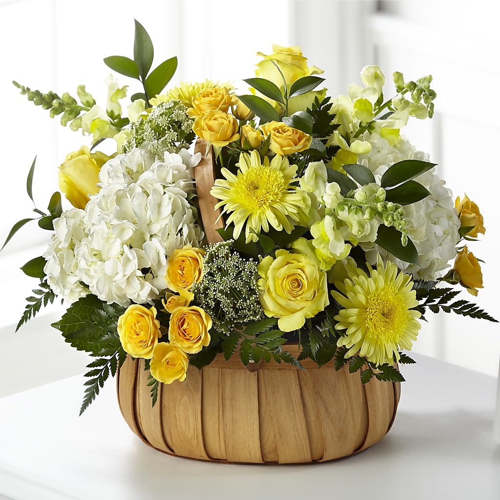Rustic Remembrance Basket – FORGET ME NOT FLOWERS & GIFTS, Walnut Creek CA