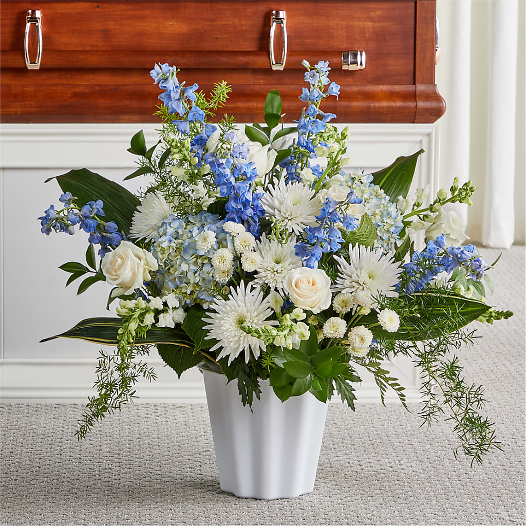Everlasting Memories Floor Basket – FORGET ME NOT FLOWERS & GIFTS, Walnut Creek CA