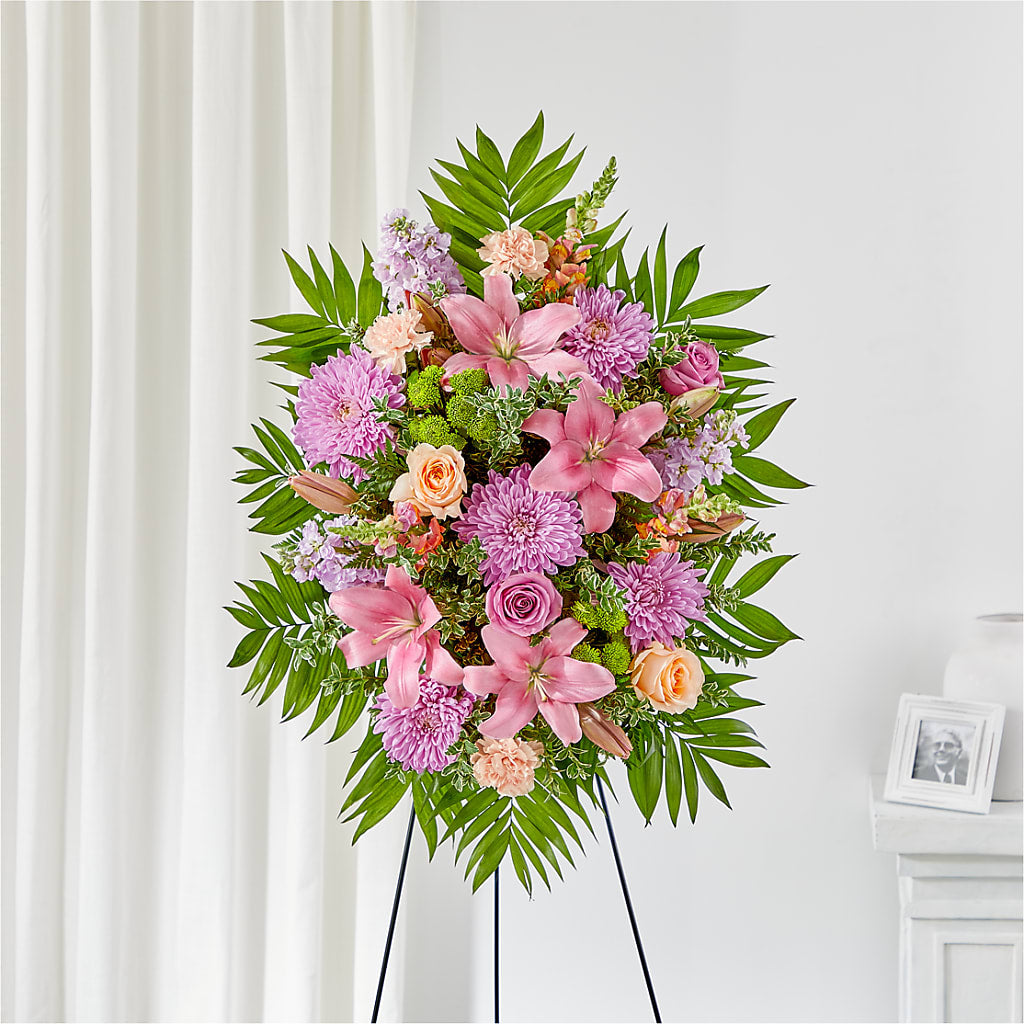 Love & Light Standing Spray – FORGET ME NOT FLOWERS & GIFTS, Walnut Creek CA