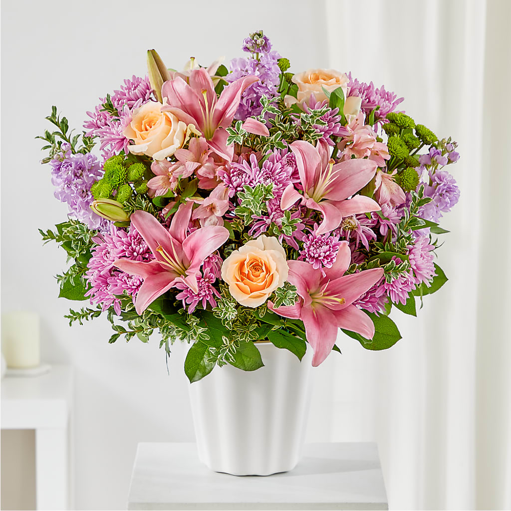 Supportive Embrace Tabletop Basket – FORGET ME NOT FLOWERS & GIFTS, Walnut Creek CA