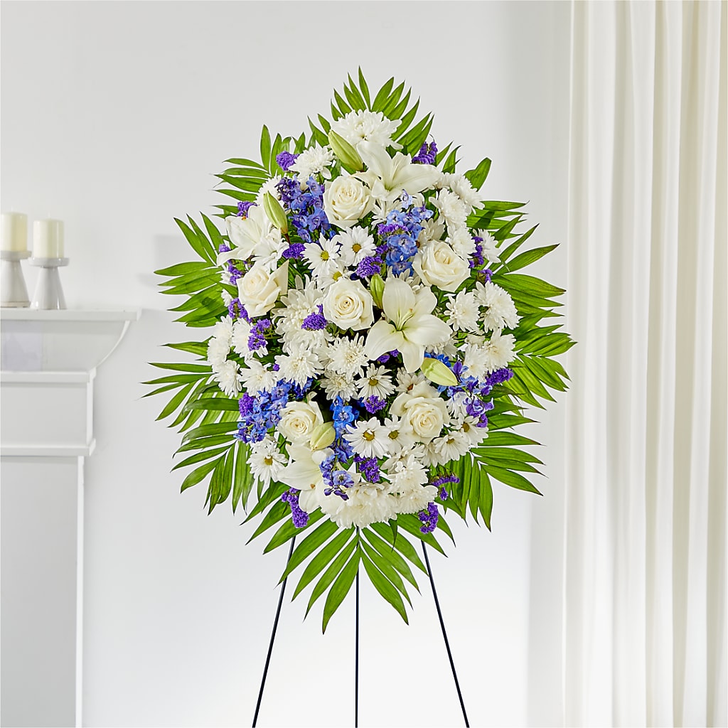 At Rest Standing Spray – FORGET ME NOT FLOWERS & GIFTS, Walnut Creek CA