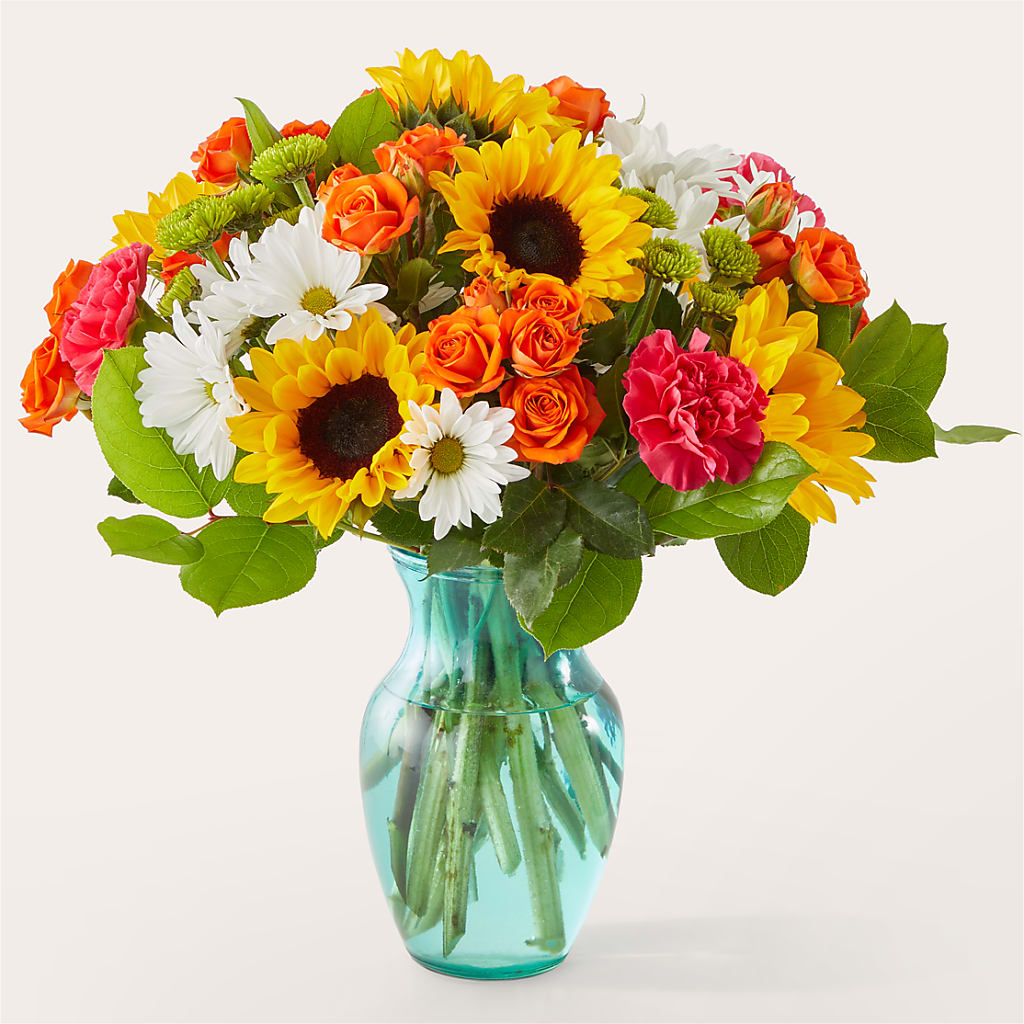 Sun-drenched Blooms Bouquet – FORGET ME NOT FLOWERS & GIFTS, Walnut Creek CA
