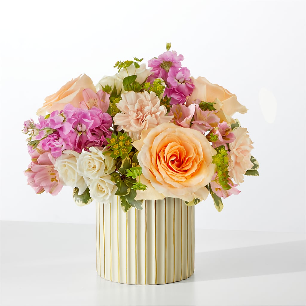 Paradise Bouquet with Ivory Vase – FORGET ME NOT FLOWERS & GIFTS, Walnut Creek CA