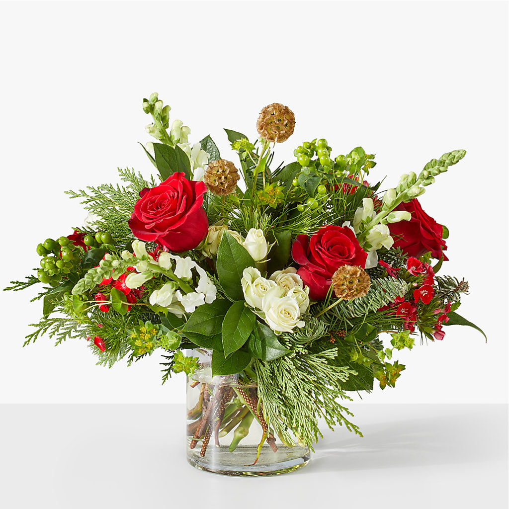 Deck the Halls Bouquet – FORGET ME NOT FLOWERS & GIFTS, Walnut Creek CA