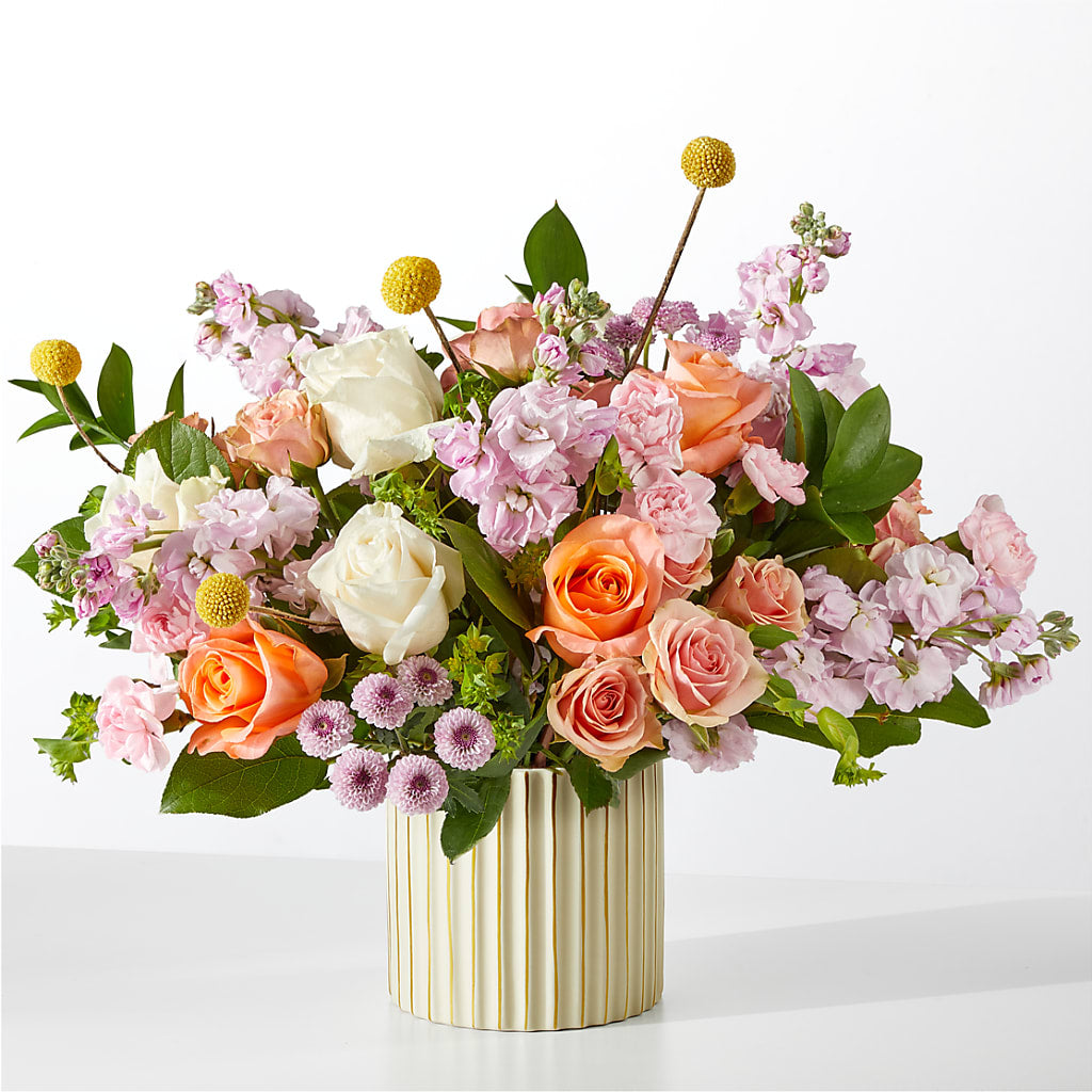 French Market Bouquet with Ivory Vase – FORGET ME NOT FLOWERS & GIFTS, Walnut Creek CA