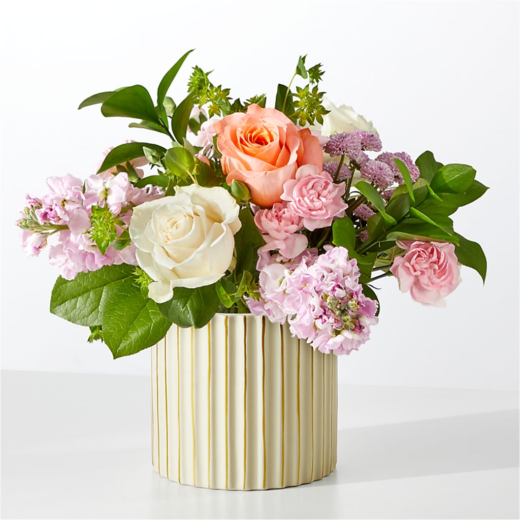 French Market Bouquet with Ivory Vase – FORGET ME NOT FLOWERS & GIFTS, Walnut Creek CA