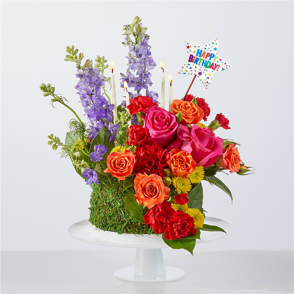 Best Year Yet Floral Cake – FORGET ME NOT FLOWERS & GIFTS, Walnut Creek CA
