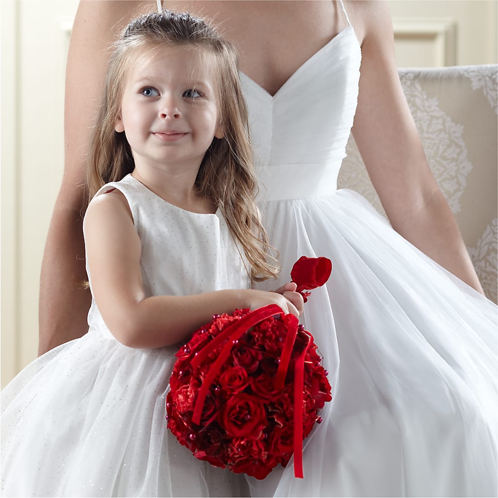 Pure at Heart Flower Girl Arrangement – FORGET ME NOT FLOWERS & GIFTS, Walnut Creek CA