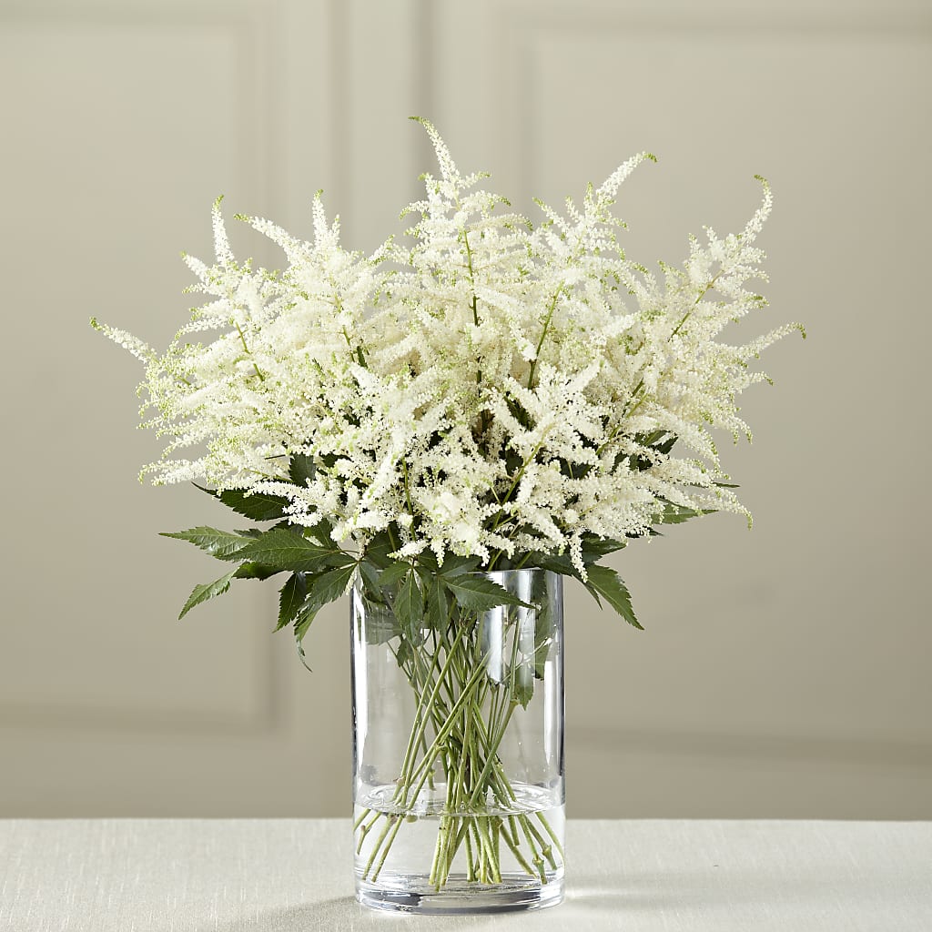 White Astilbe Bouquet – FORGET ME NOT FLOWERS & GIFTS, Walnut Creek CA