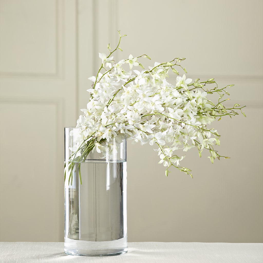 White Dendrobium Bouquet – FORGET ME NOT FLOWERS & GIFTS, Walnut Creek CA