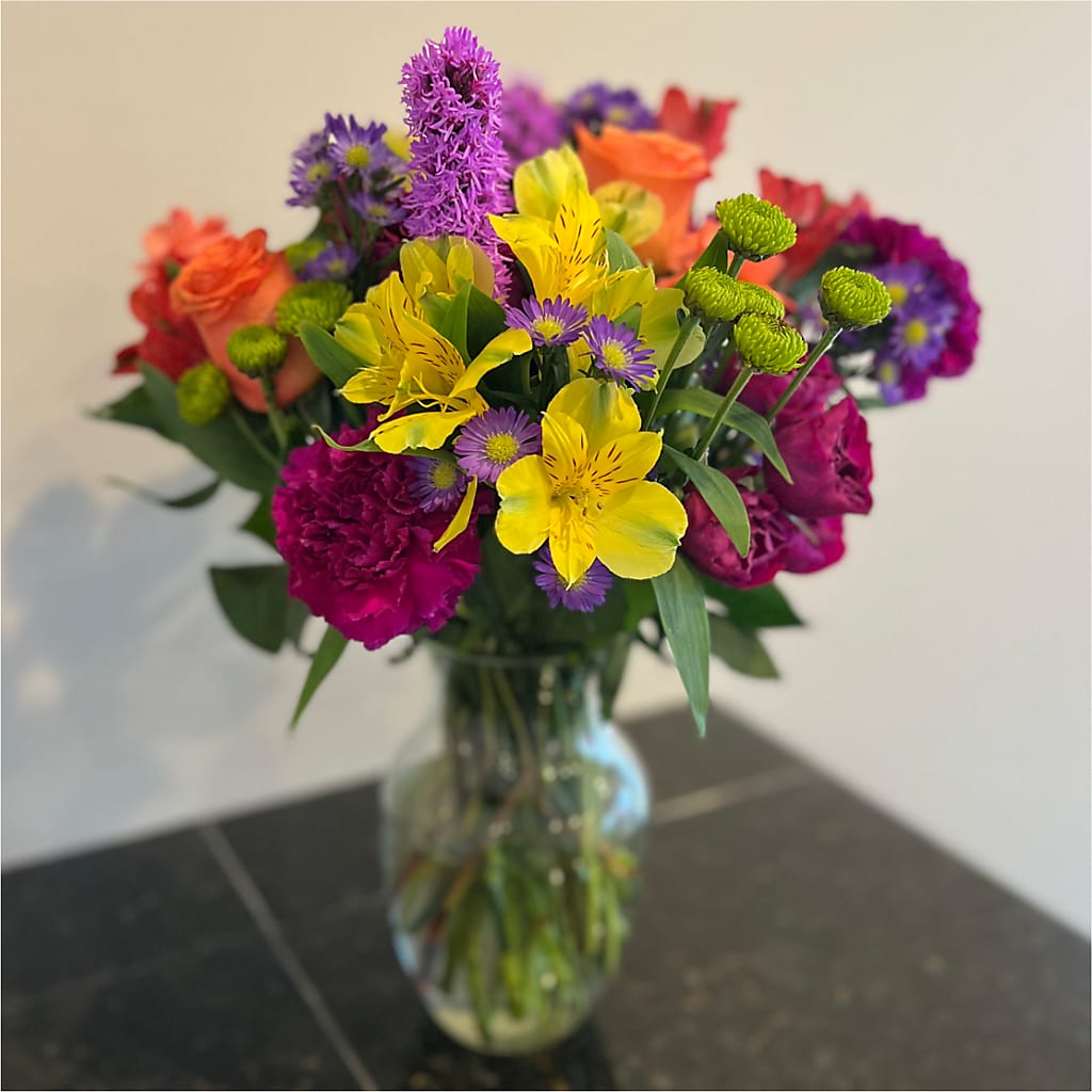 Bold & Bright – A Florist Original – FORGET ME NOT FLOWERS & GIFTS, Walnut Creek CA