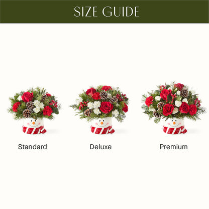 Jolly Snowman Bouquet – FORGET ME NOT FLOWERS & GIFTS, Walnut Creek CA