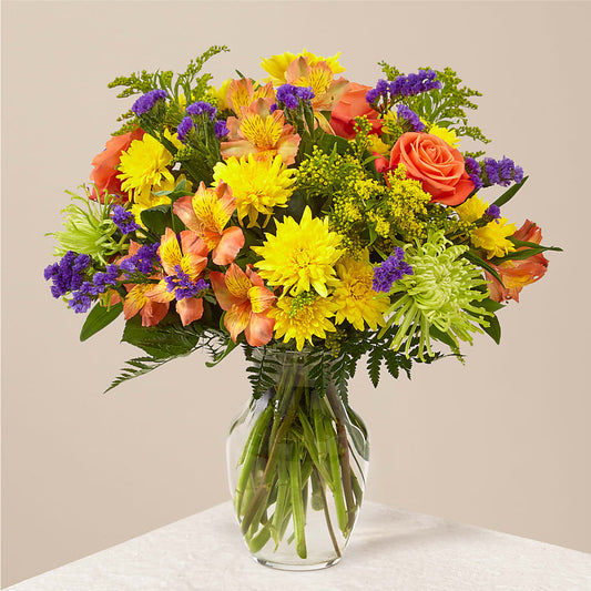 Marmalade Skies Bouquet – FORGET ME NOT FLOWERS & GIFTS, Walnut Creek CA