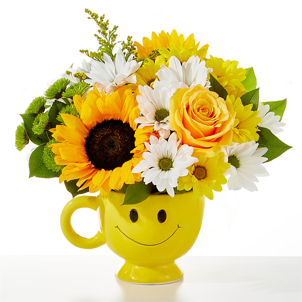 Be Happy Bouquet – FORGET ME NOT FLOWERS & GIFTS, Walnut Creek CA