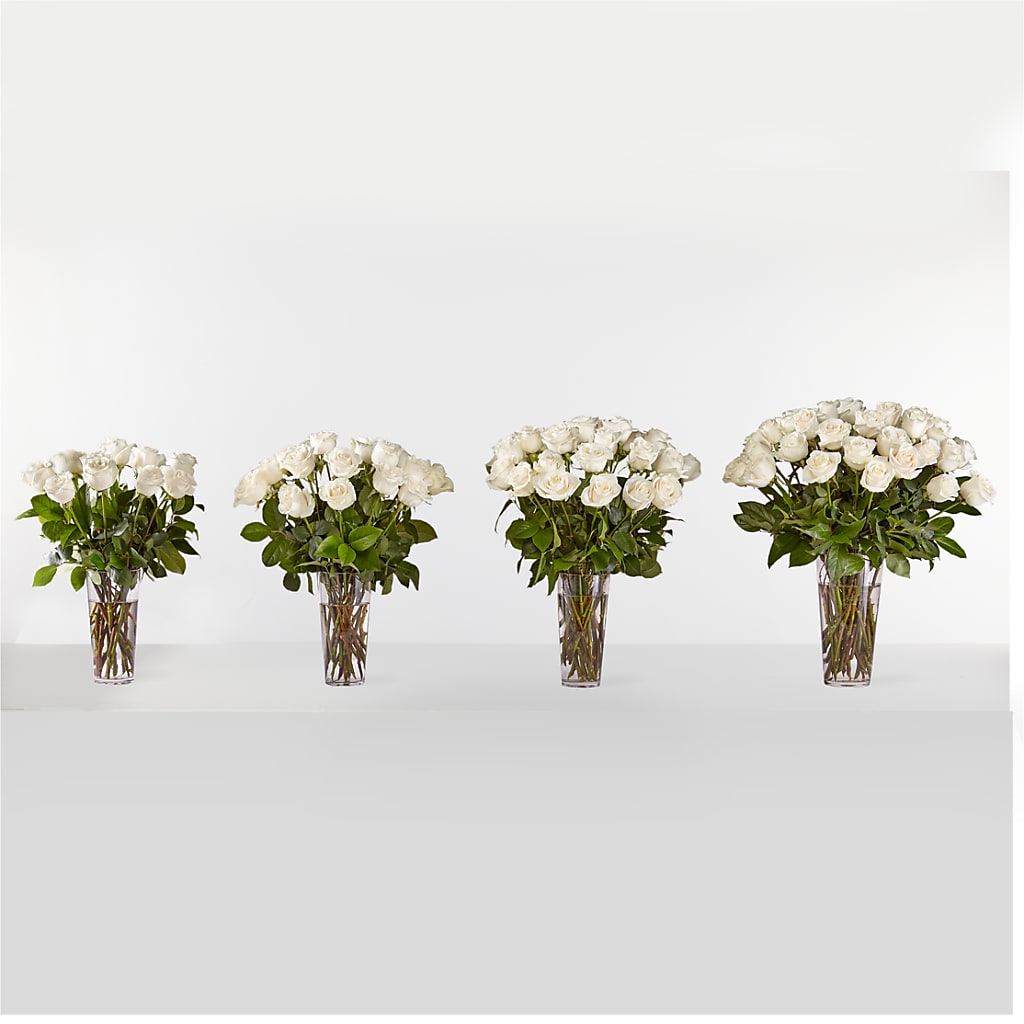 Long Stem White Rose Bouquet – FORGET ME NOT FLOWERS & GIFTS, Walnut Creek CA