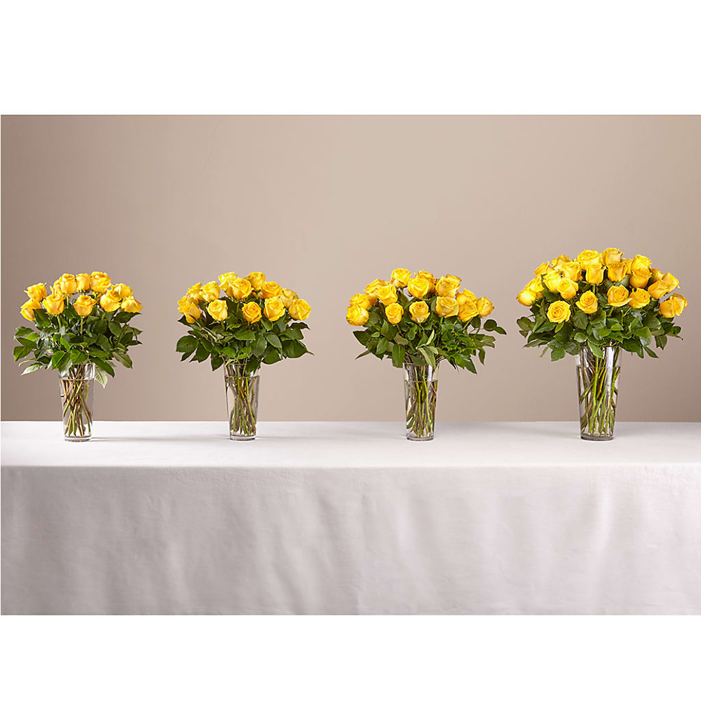 Long Stem Yellow Rose Bouquet – FORGET ME NOT FLOWERS & GIFTS, Walnut Creek CA