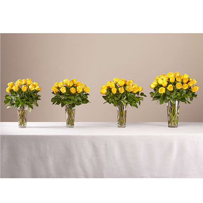 Long Stem Yellow Rose Bouquet – FORGET ME NOT FLOWERS & GIFTS, Walnut Creek CA