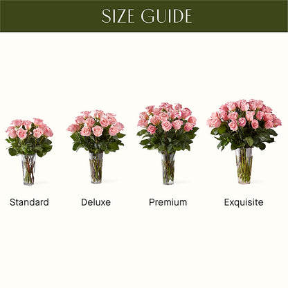 Long Stem Pink Rose Bouquet – FORGET ME NOT FLOWERS & GIFTS, Walnut Creek CA