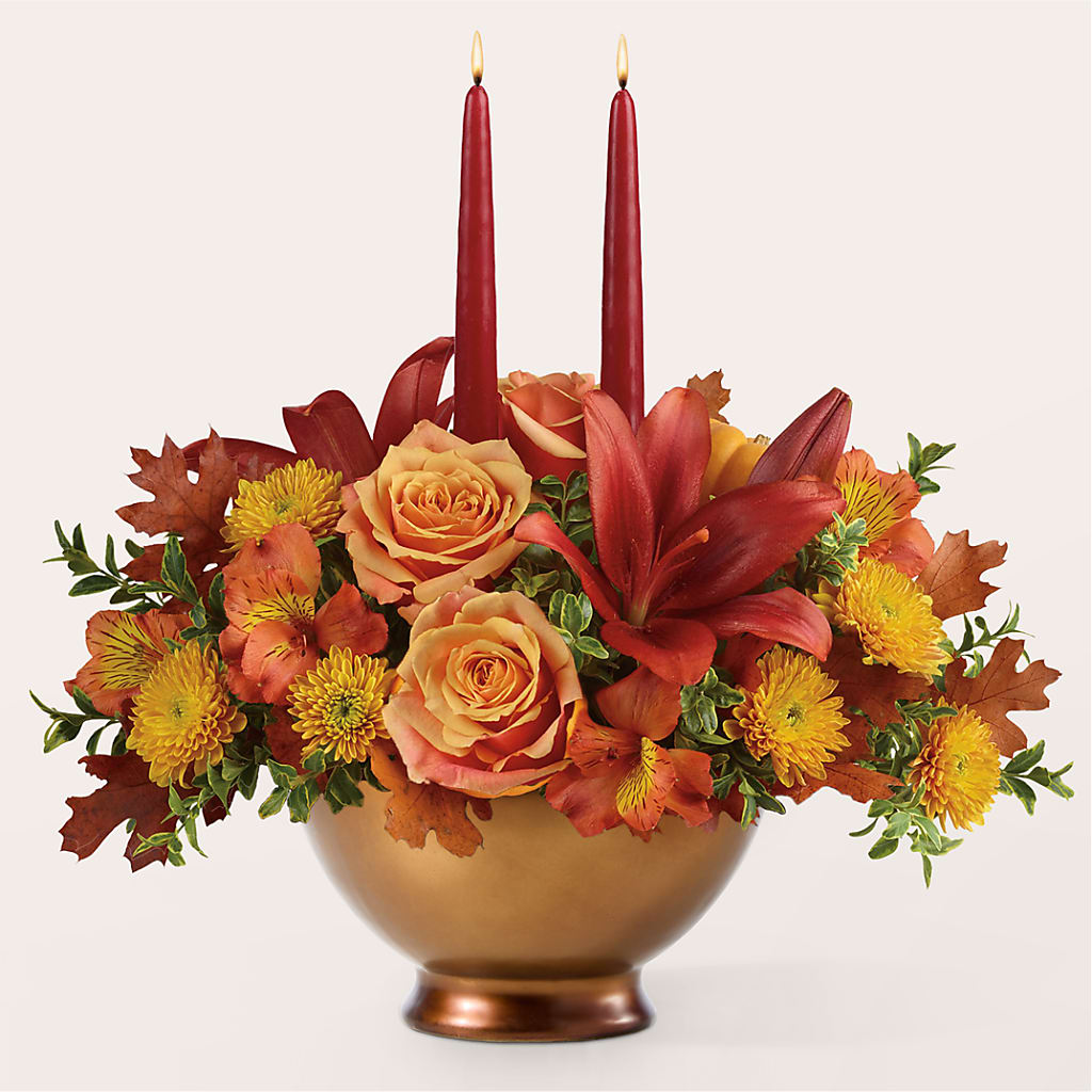 Harvest Table Centerpiece – FORGET ME NOT FLOWERS & GIFTS, Walnut Creek CA