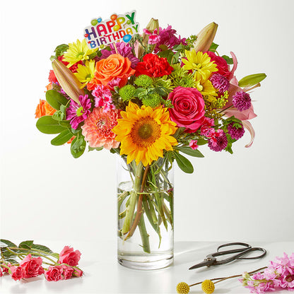 Cue the Confetti - A Florist Original – FORGET ME NOT FLOWERS & GIFTS, Walnut Creek CA