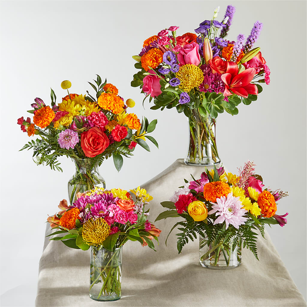 Feast of Color – A Florist Original – FORGET ME NOT FLOWERS & GIFTS, Walnut Creek CA