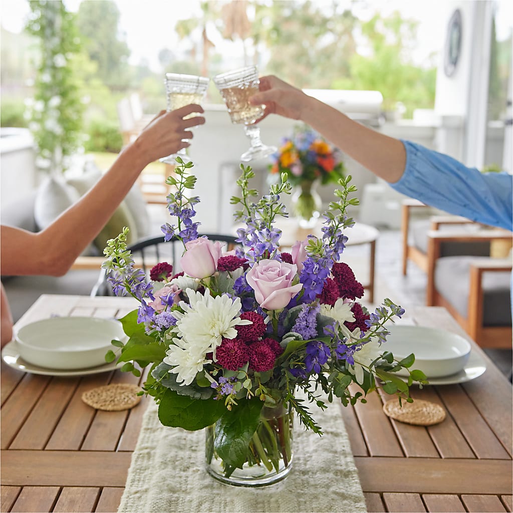 Violet Frost Bouquet – FORGET ME NOT FLOWERS & GIFTS, Walnut Creek CA