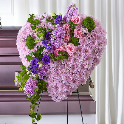 Treasured Love Standing Heart – FORGET ME NOT FLOWERS & GIFTS, Walnut Creek CA