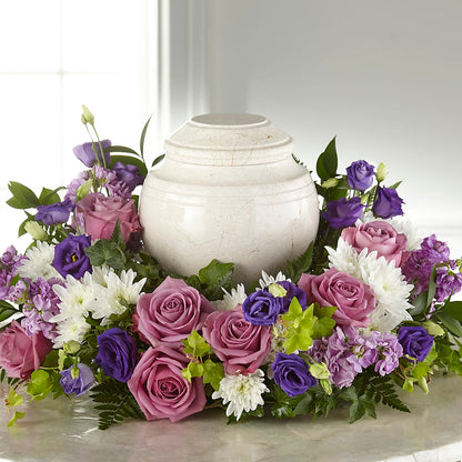 Blooming Sympathy Cremation Adornment – FORGET ME NOT FLOWERS & GIFTS, Walnut Creek CA